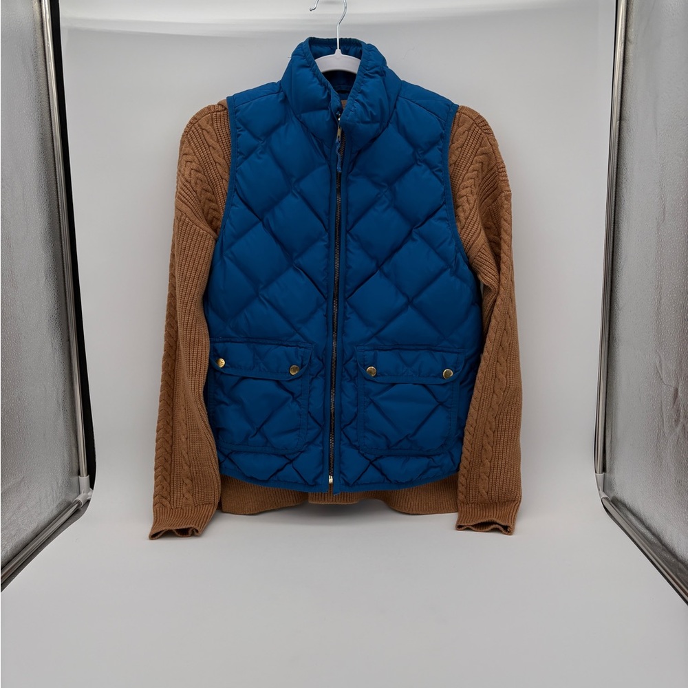 Bundle Womens J Crew Vest Size Small And Lou And Grey Size XS Hooded Sweater - Picture 3 of 9